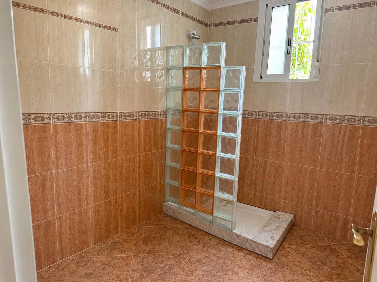Bathroom two, walk-in shower